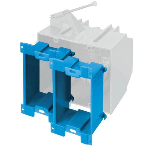 plastic electrical box extension|electrical box extensions for drywall.